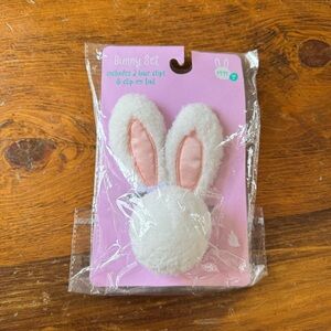 Easter Bunny Hair Clips & Tail Clip New from Joann